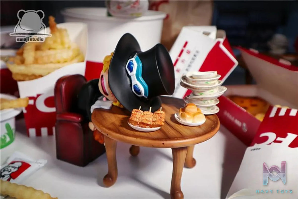 Emoji Studio – One Piece Eat and Sleep Sabo