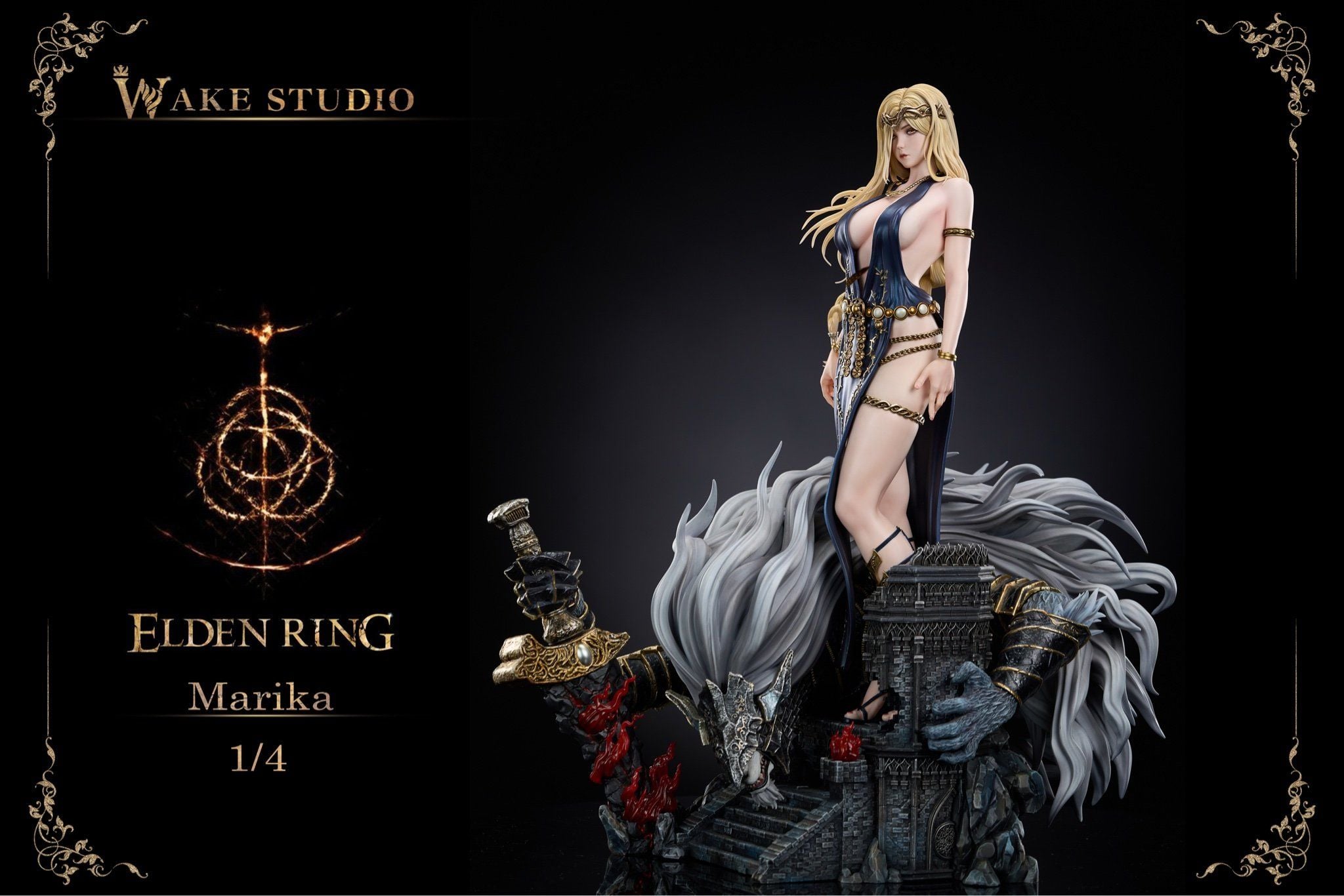 Marika - Elden Ring - Wake Studio resin statue Wake Studio anime figure