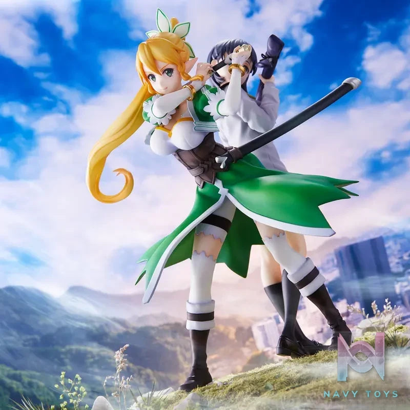 Union Creative – Sword Art Online Leafa X Suguha Kirigaya 2 Figures Set Complete Figures (Licensed)