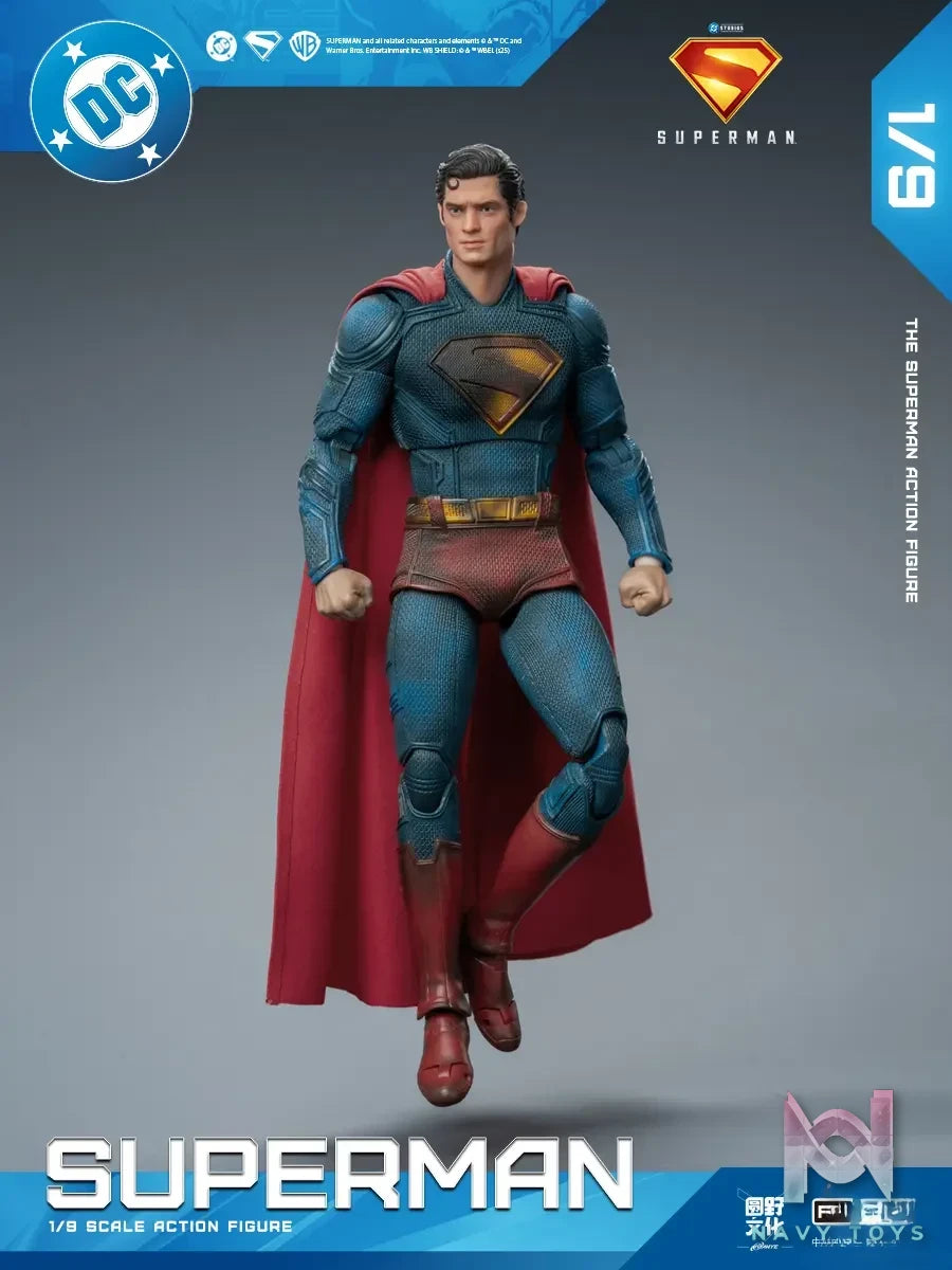 Fondjoy – Battle-Damaged New Superman 1/9 Articulated Figure (Licensed)