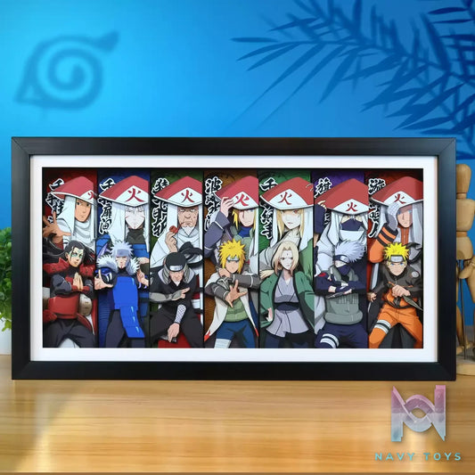 KALA HOME Studio – Naruto Multiple Characters #01 3D Decorative Painting Naruto