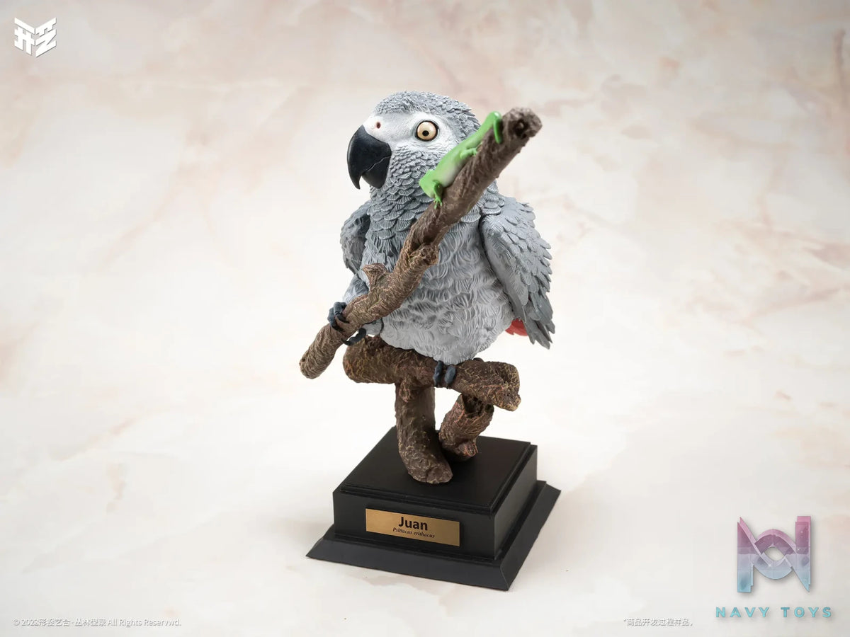 Xing Tou Yi He Studio – Jungle Catalog 004 Psittacus erithacus African Grey Parrot Juan (Licensed)