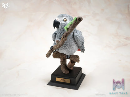 Xing Tou Yi He Studio – Jungle Catalog 004 Psittacus erithacus African Grey Parrot Juan (Licensed)