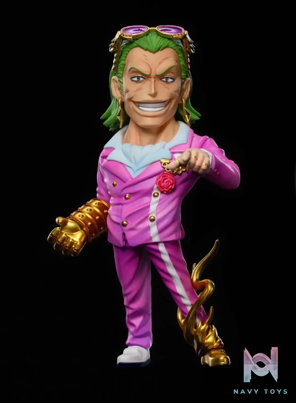 MDS Studio - One Piece Strong Series Movie version boss3 Gild Tesoro resin statue Navy Toys anime figure