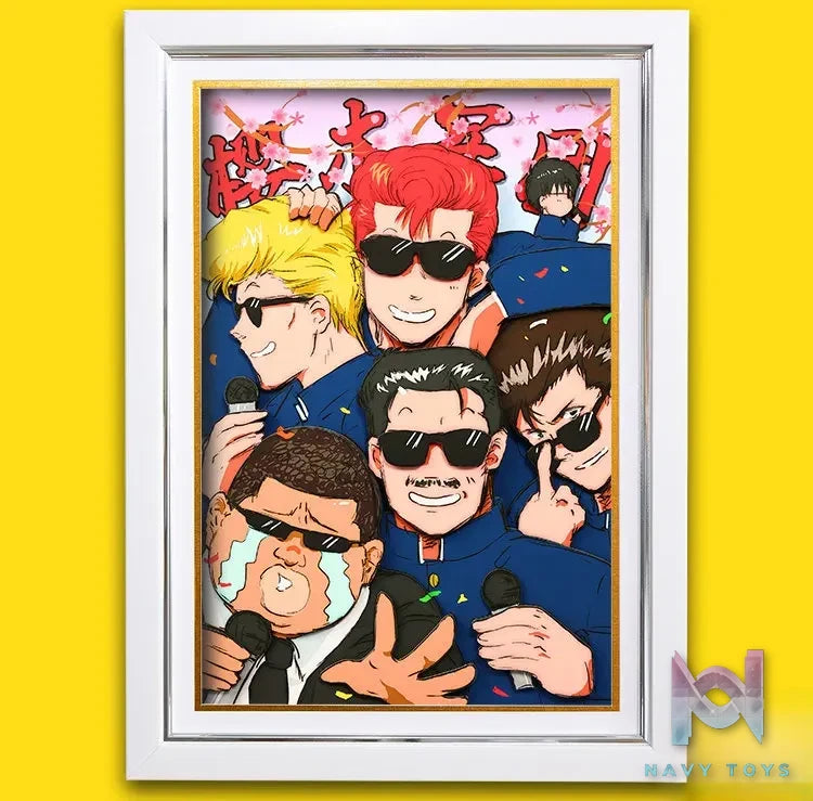 Yu Zhi Jiang Studio – Slam Dunk Multiple Characters Series #16 3D Decorative Painting Slam Dunk
