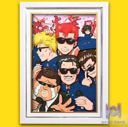 Yu Zhi Jiang Studio – Slam Dunk Multiple Characters Series #16 3D Decorative Painting Slam Dunk