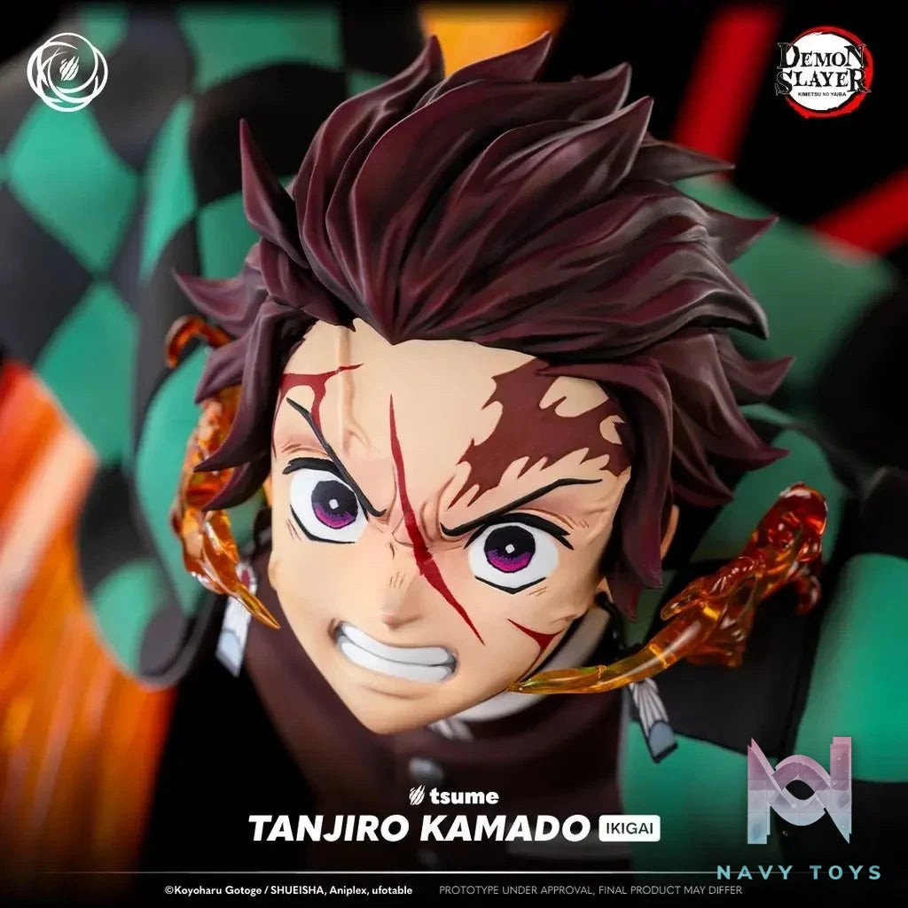 TSUME Studio - Demon Slayer Tanjiro Kamado (Licensed) resin statue Navy Toys anime figure