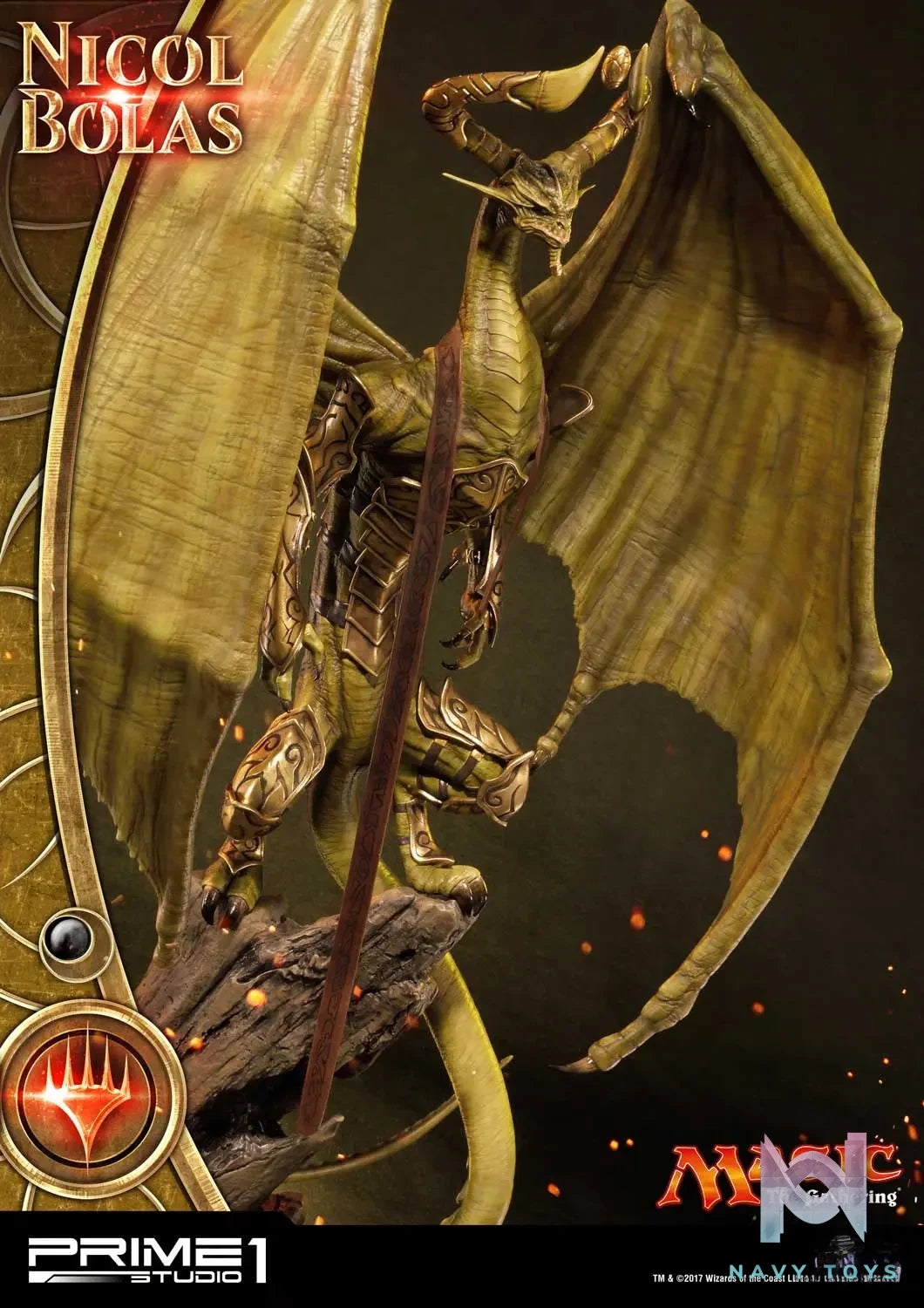 Prime 1 Studio – Premium Masterline Magic: The Gathering Nicol Bolas PMMTG-01 PMMTG-01EX (Licensed)