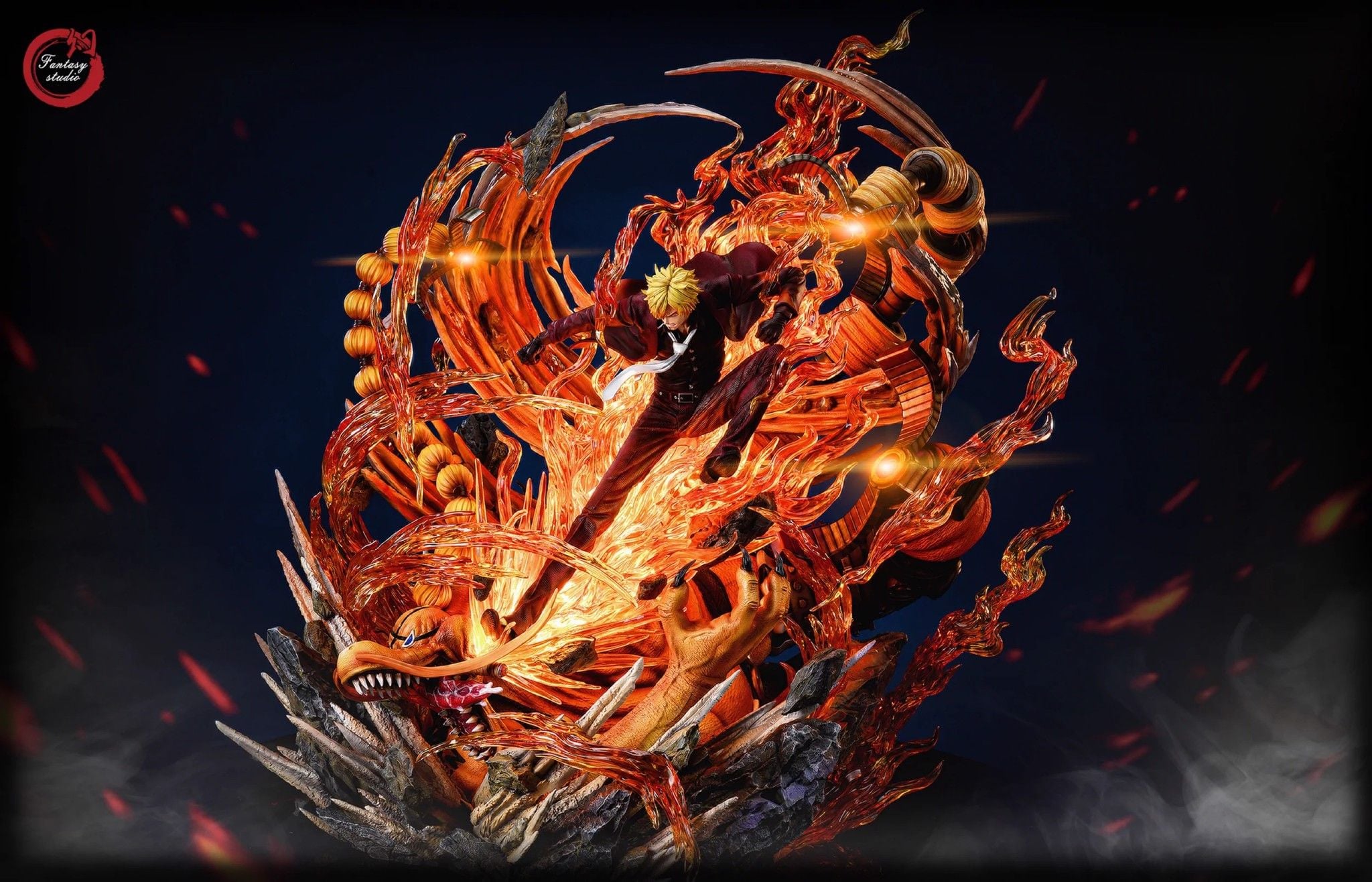 Sanji vs Queen - Fantasy Studio resin statue Fantasy Studio anime figure