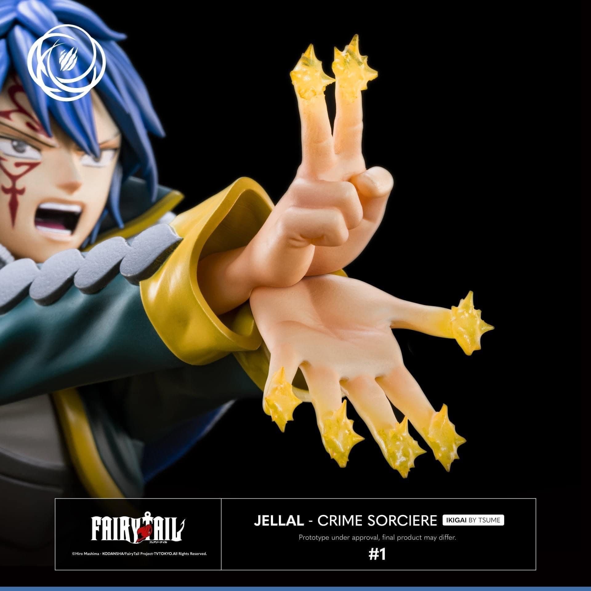 Jellal Fernandez resin statue Tsume Art Studio anime figure