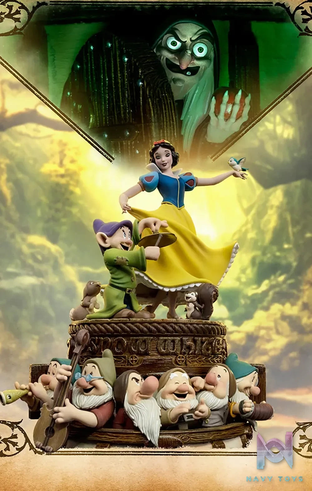 Iron Studio – Disney Snow White and the Seven Dwarves Art Scale 1/10 DSNEY120925-10 DSNEY121025-10 (Licensed)