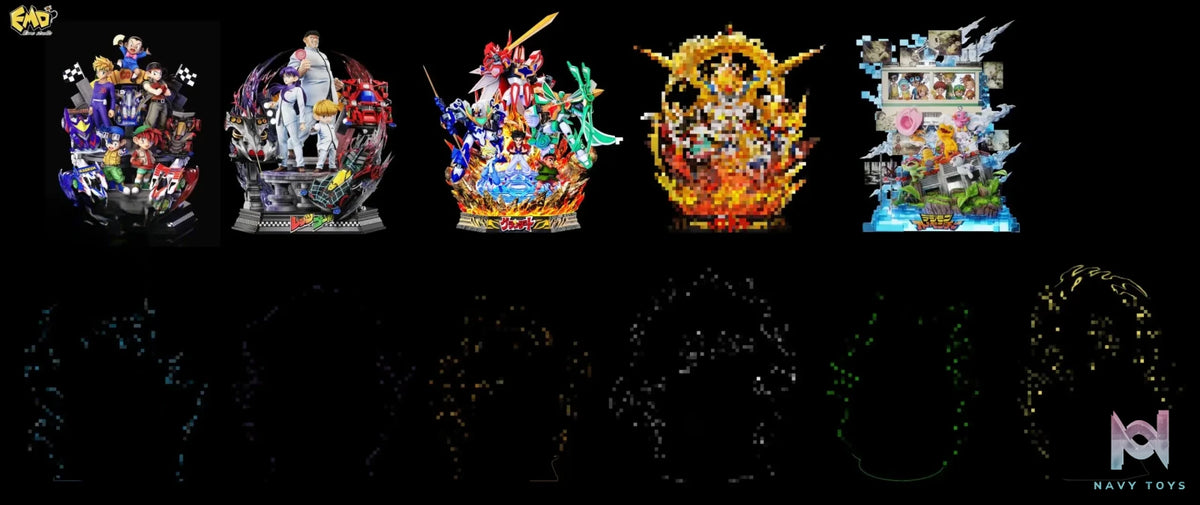 Emo Studio – Graduation Model #7 Digimon Adventure Digimon