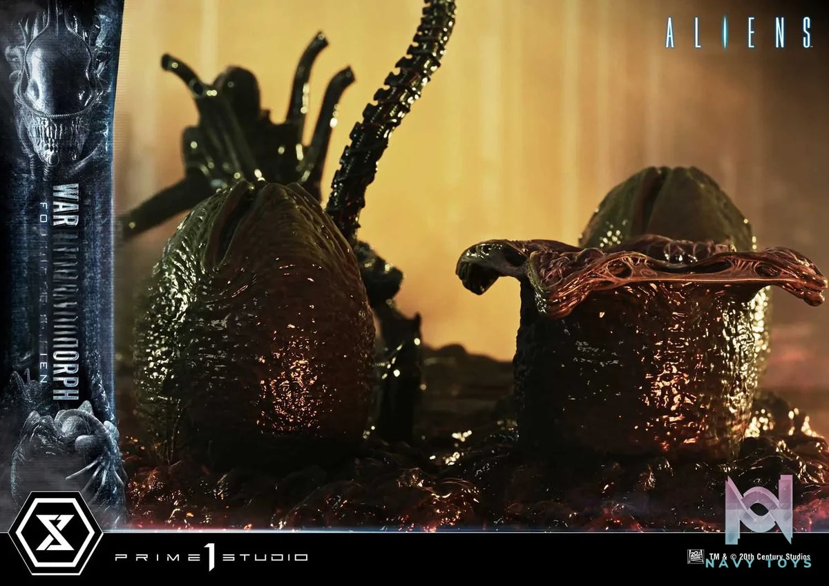 Prime 1 Studio – Ultimate Diorama Masterline Aliens (Film) Warrior Xenomorph for Queen Alien UDMAL-02 (Licensed)