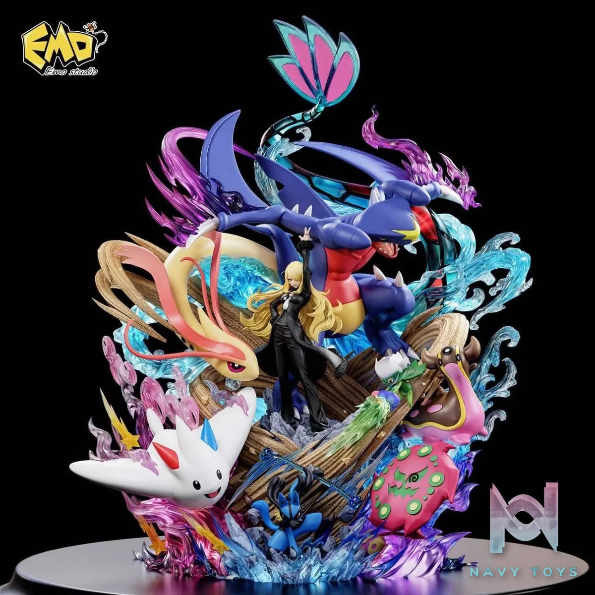 Cynthia resin statue emo studio anime figure