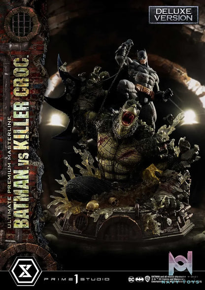 Prime 1 Studio – Ultimate Premium Masterline Batman (Comics) Batman Versus Killer Croc UPMDC-07 UPMDC-07DX UPMDC-07DXS (Licensed)