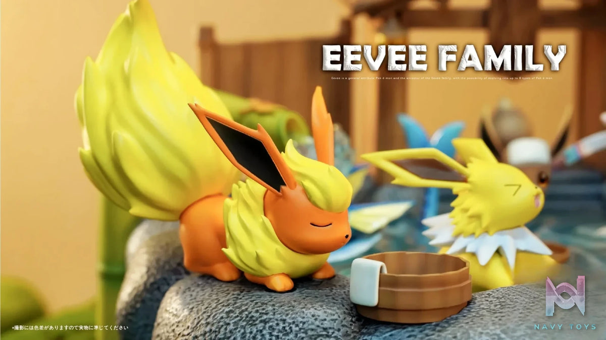 TiaoTiao Hall Studio & CM Studio – Pokémon Ecological Landscape Series Eevee Hot Spring