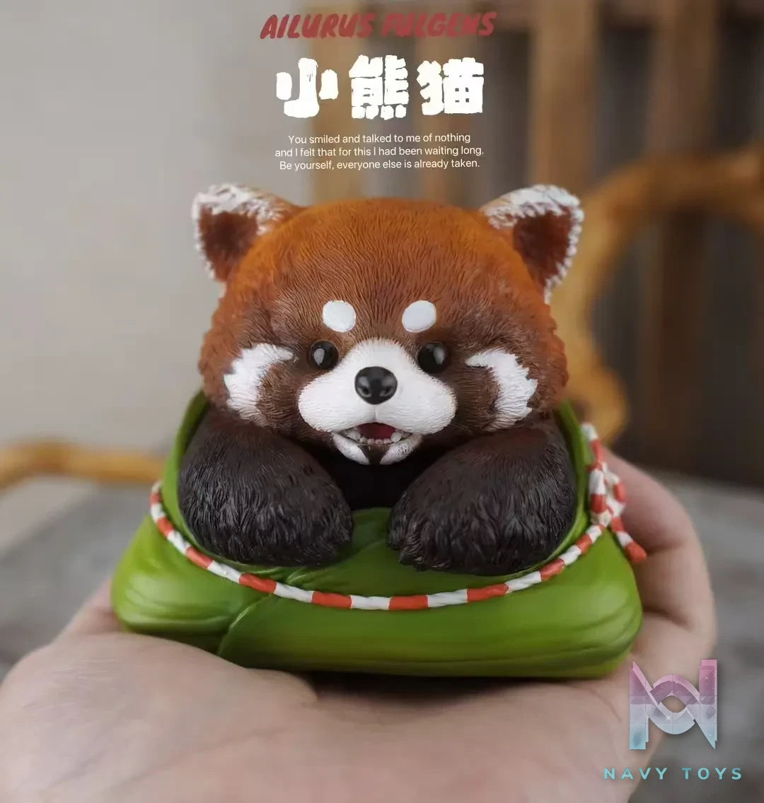 Natural Science Book Studio – 2025 Ton-ton Zoo Red Panda & Giant Panda (Licensed)