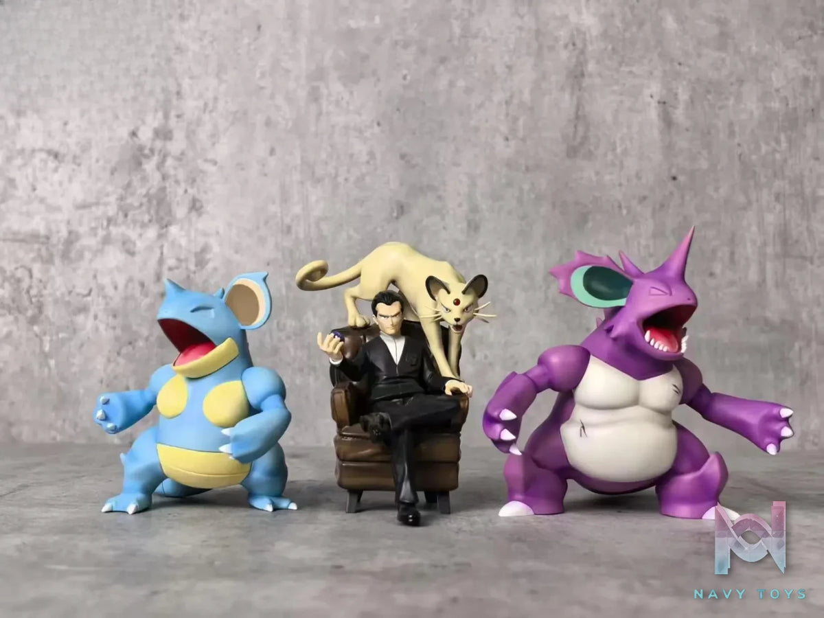 Lunisolar Studio – Nidoking X Nidoqueen Pokémon