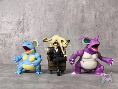 Lunisolar Studio – Nidoking X Nidoqueen Pokémon
