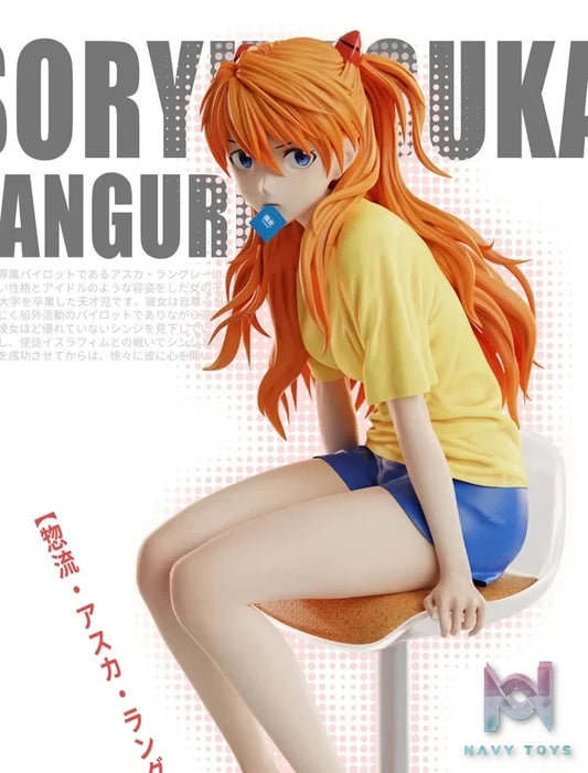 BB Girl Studio - Neon Genesis Evangelion Soryu Asuka Langley resin statue Navy Toys anime figure