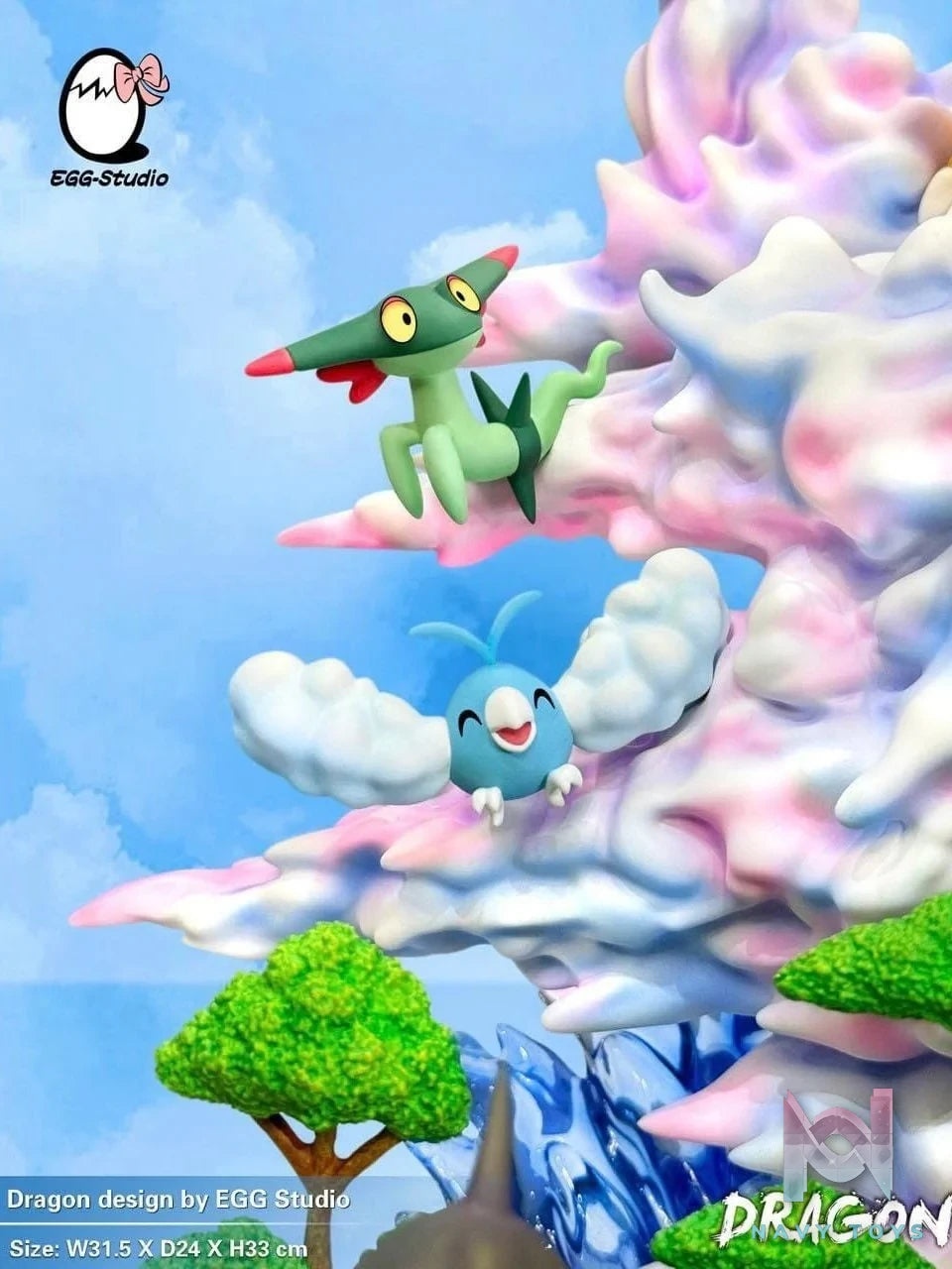 Dragon Group - Pokemon - Egg Studio resin statue egg studio anime figure
