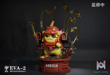 Hard Shell Studio – Pokemon Mecha Godzilla Pikachu