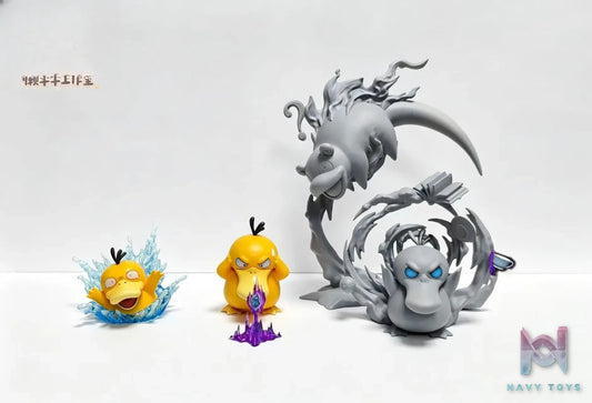 Lan Yang Yang Studio – Psyduck X Slowpoke Pokémon