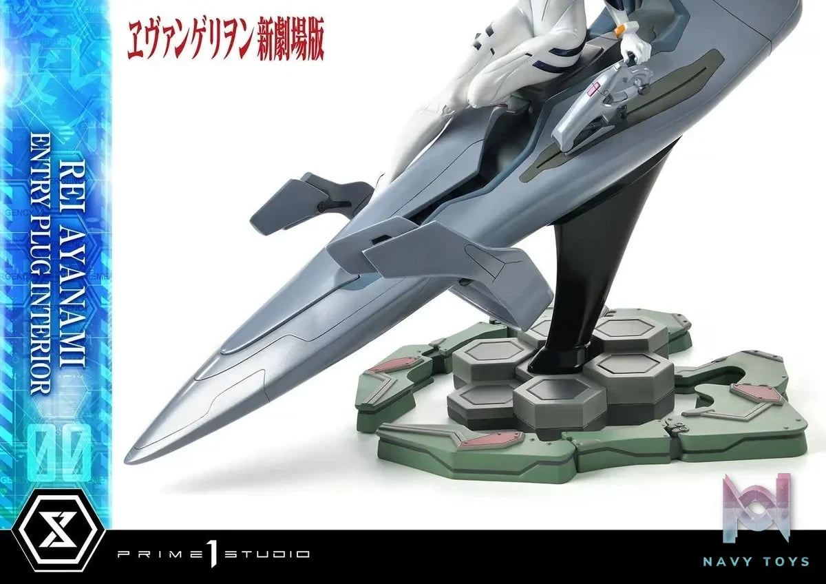 Prime 1 Studio - Ultimate Premium Masterline Evangelion(sinmov) Rei Ayanami (Entry Plug Interior) UPMEVA - 01 UPMEVA - 01S (Licensed) resin statue Navy Toys anime figure