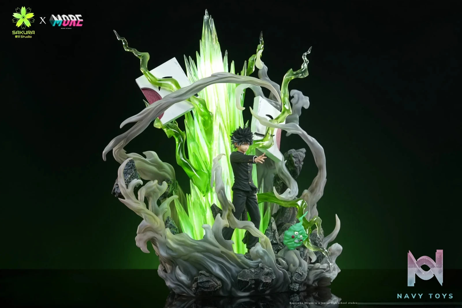 SAKURA Studio X MORE Studio – Shigeo Kageyama Mob Psycho 100