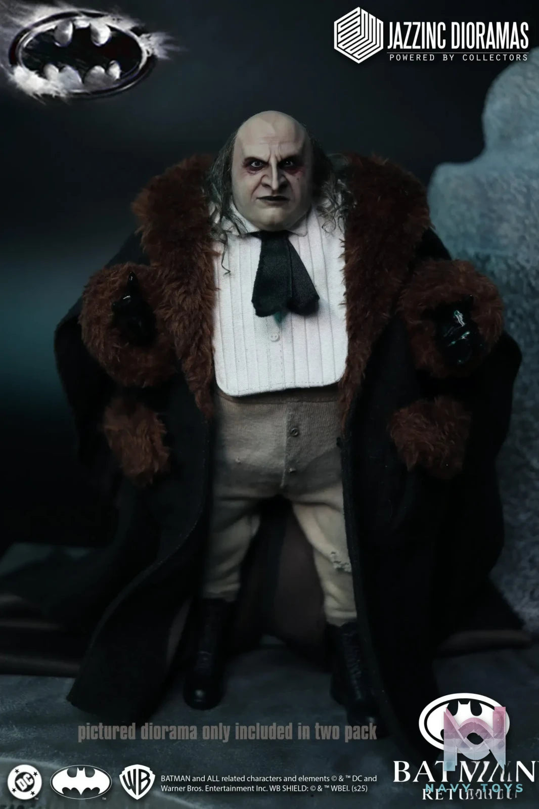 Jazzinc Dioramas Studio – The Sewer Penguin (Batman Returns) 1/6 Scale Figure (Licensed)