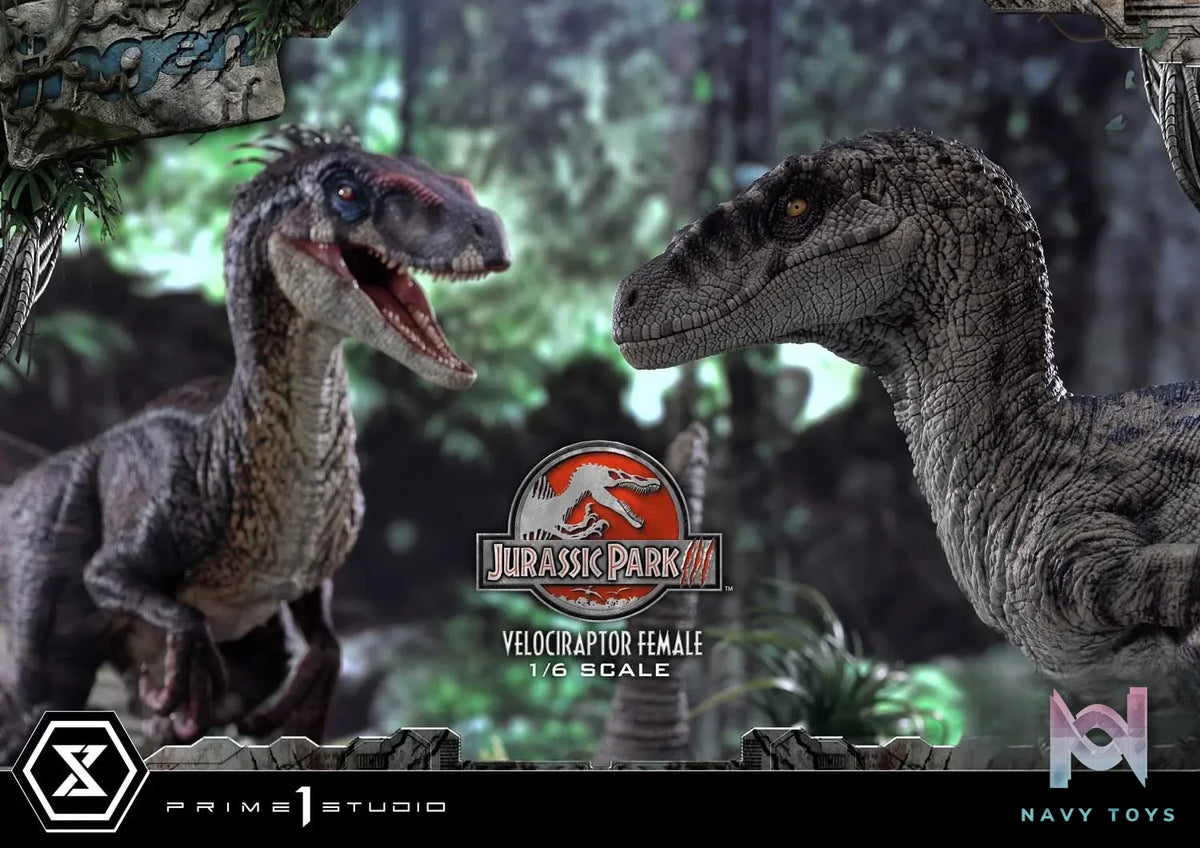 Prime 1 Studio – Legacy Museum Collection Jurassic Park III (Film) Velociraptor Female LMCJP-11 LMCJP-11S (Licensed)
