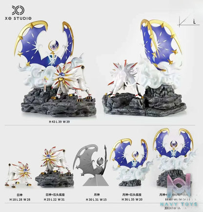 XO Studio – Pokémon Scale world Solgaleo & Lunala