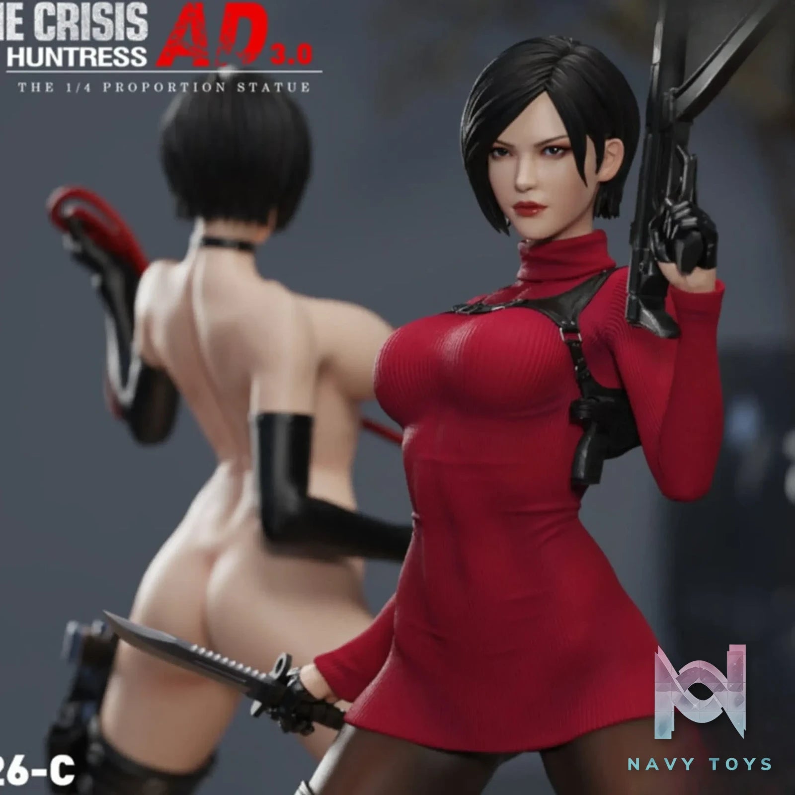 Green Leaf Studio – Zombie crisis 4 REMAKE – Huntress “AD” 3.0 statue