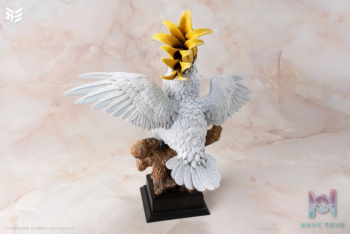 Xing Tou Yi He Studio – Jungle Catalog 003 Cacatua galerita Sulphur-crested Cockatoo Bromel (Licensed)