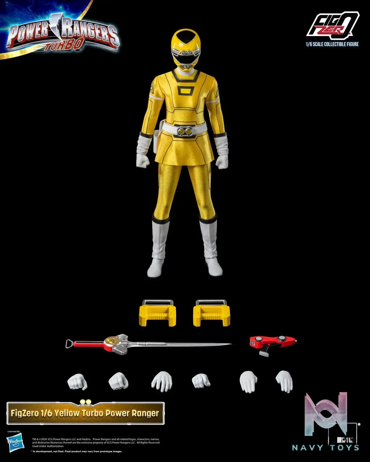 Threezero – Super Hero 1/6 Mighty Morphin Power Rangers Set 3Z08180W0 (Licensed)
