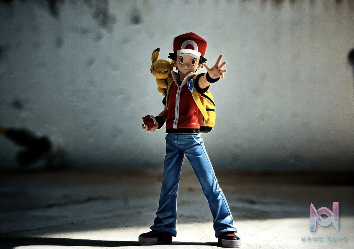 Wan Zhi Wu Studio – Red X Pikachu Legendary Trainer 02 Pokémon
