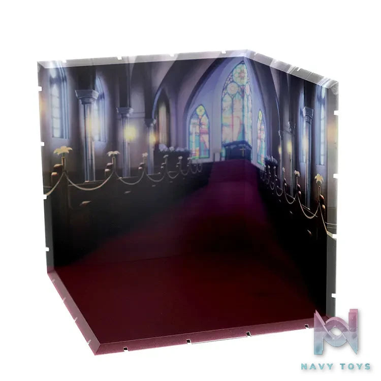 PLM – Dioramansion 200 Tea Plantation White Birch & Lilies Church (Licensed)