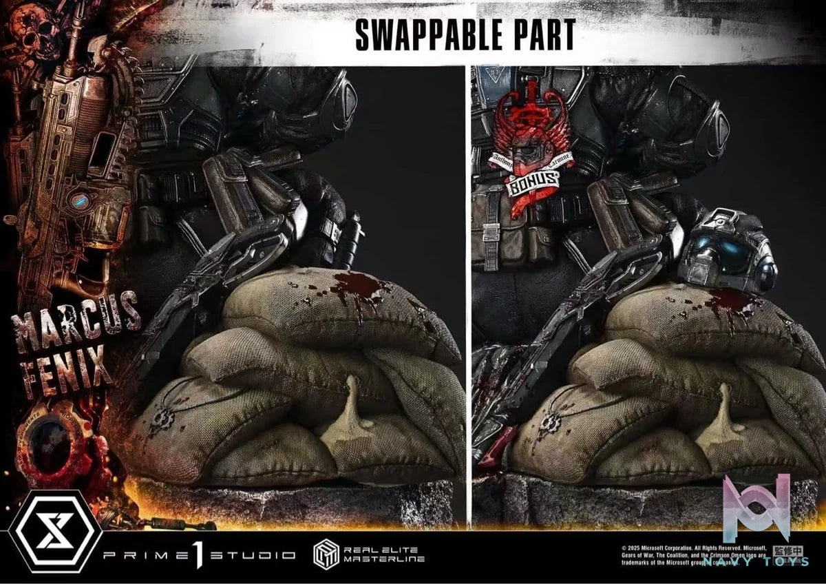Marcus Fenix - Gears of War: Reloaded - Prime 1 Studio resin statue Prime 1 Studio anime figure