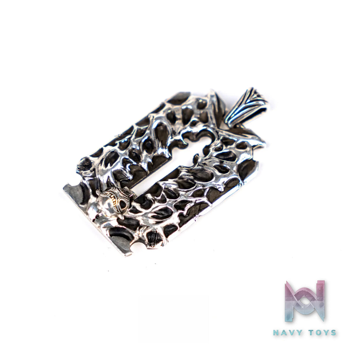 Raven Studio (silver jewelry) – Original Piranha Detachable Blade Pendant Original