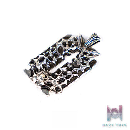 Raven Studio (silver jewelry) – Original Piranha Detachable Blade Pendant Original