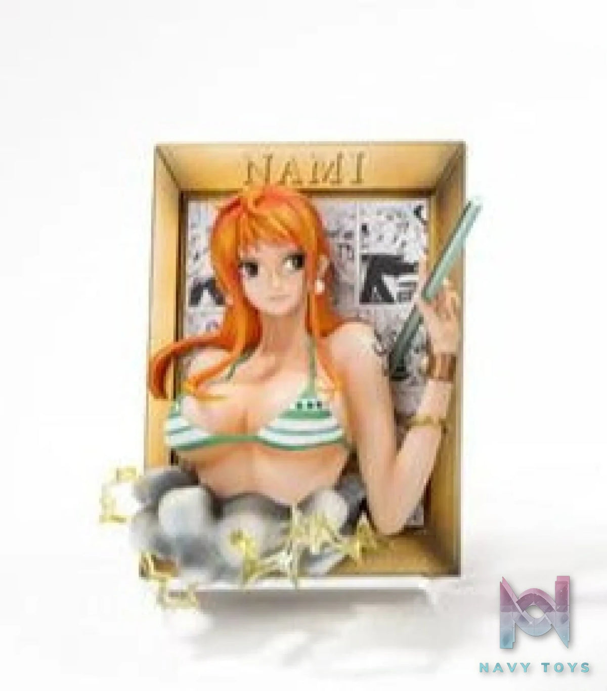 Gravity Studio – One Piece Zoro Nami Usopp 3D Photo Frame