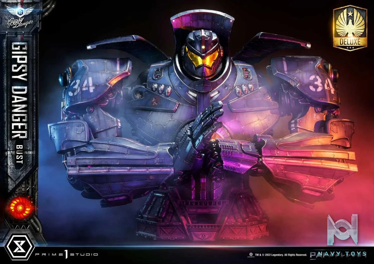 Prime 1 Studio – Life Size Bust Pacific Rim Gipsy Danger LSPACRIM-01 LSPACRIM-01DX (Licensed)