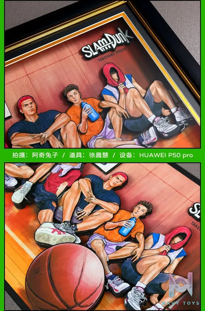 Yu Zhi Jiang Studio – Slam Dunk Multiple Characters Series #6 3D Decorative Painting Slam Dunk