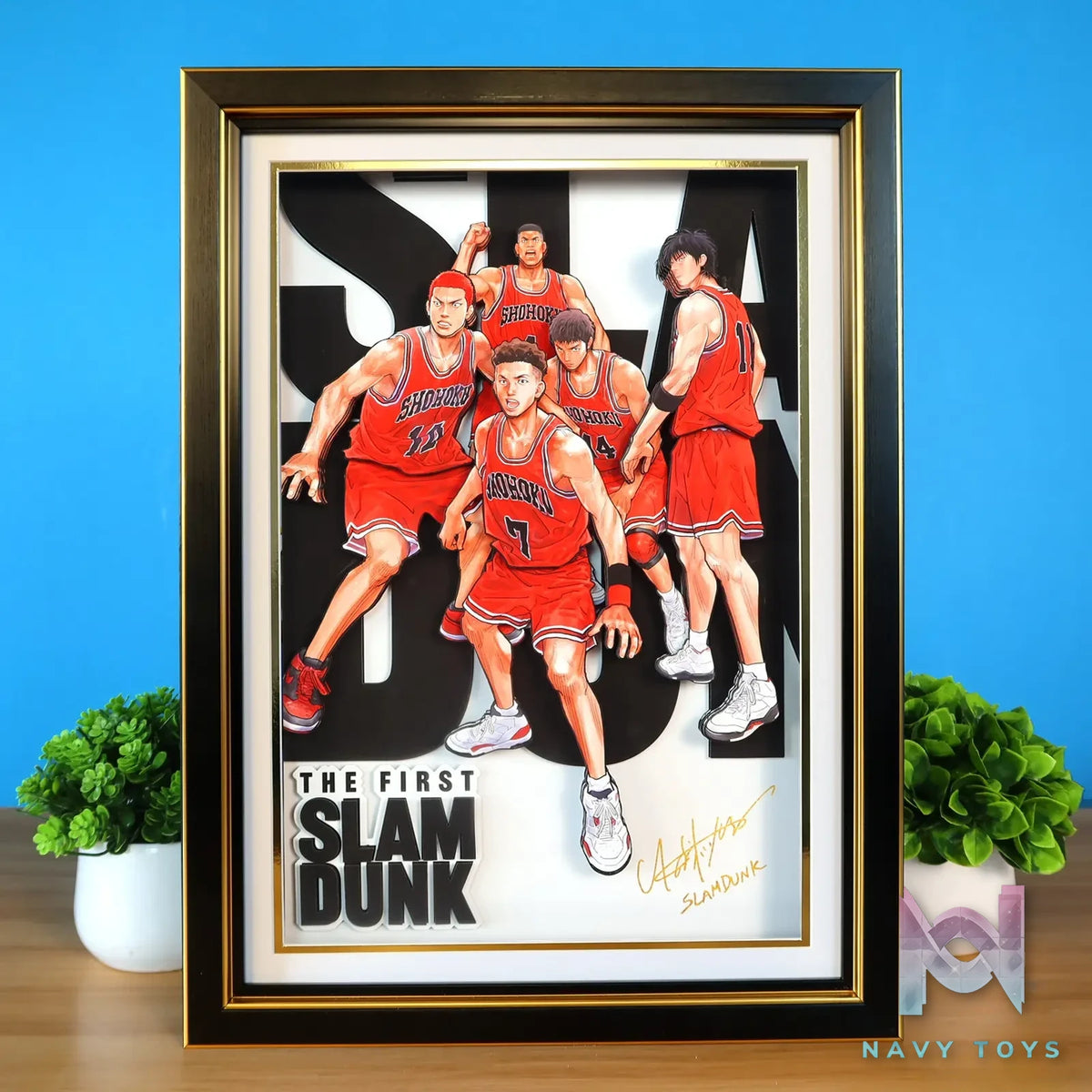 KALA HOME Studio – Slam Dunk Multiple Characters #10 3D Decorative Painting Slam Dunk