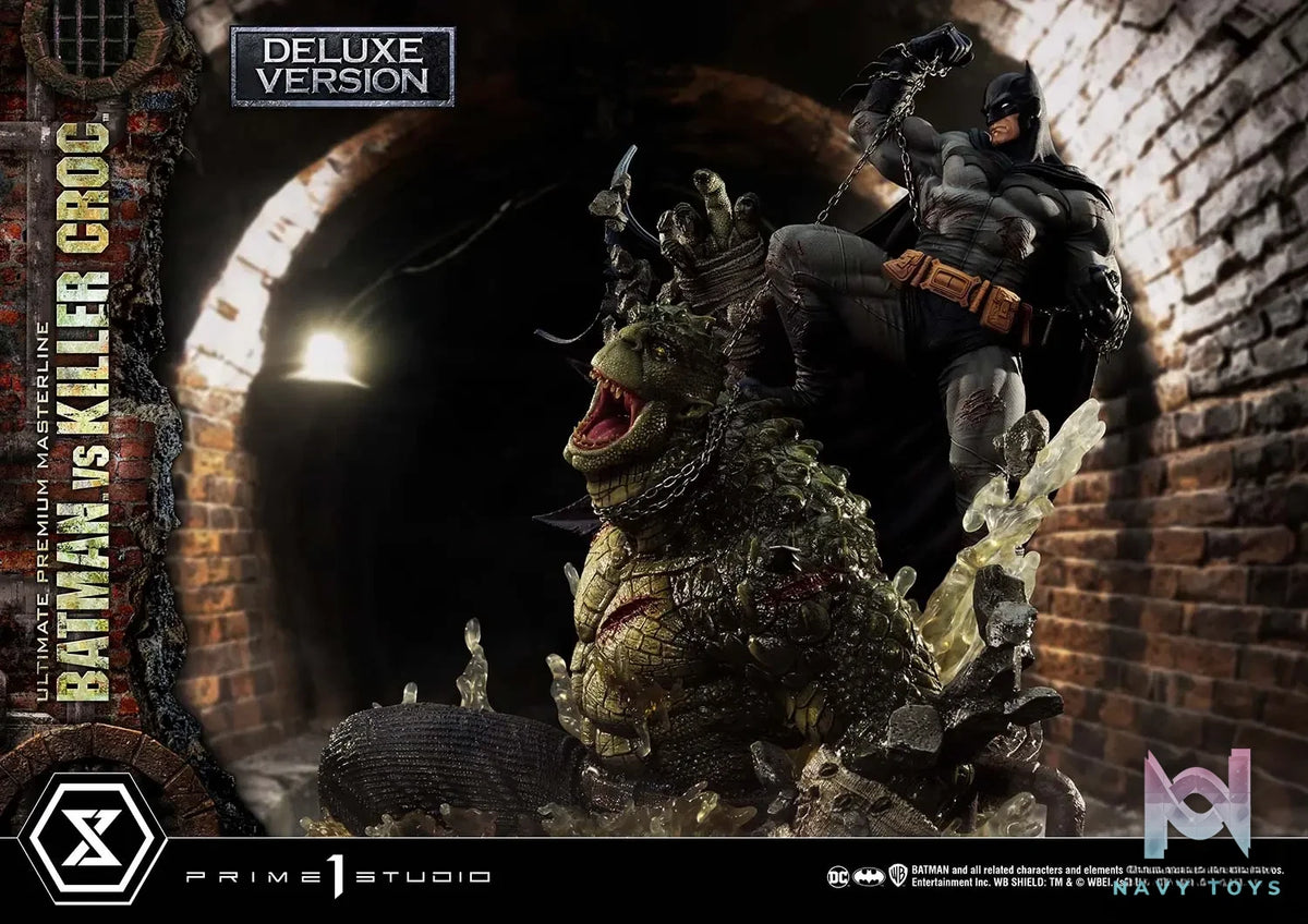 Prime 1 Studio – Ultimate Premium Masterline Batman (Comics) Batman Versus Killer Croc UPMDC-07 UPMDC-07DX UPMDC-07DXS (Licensed)