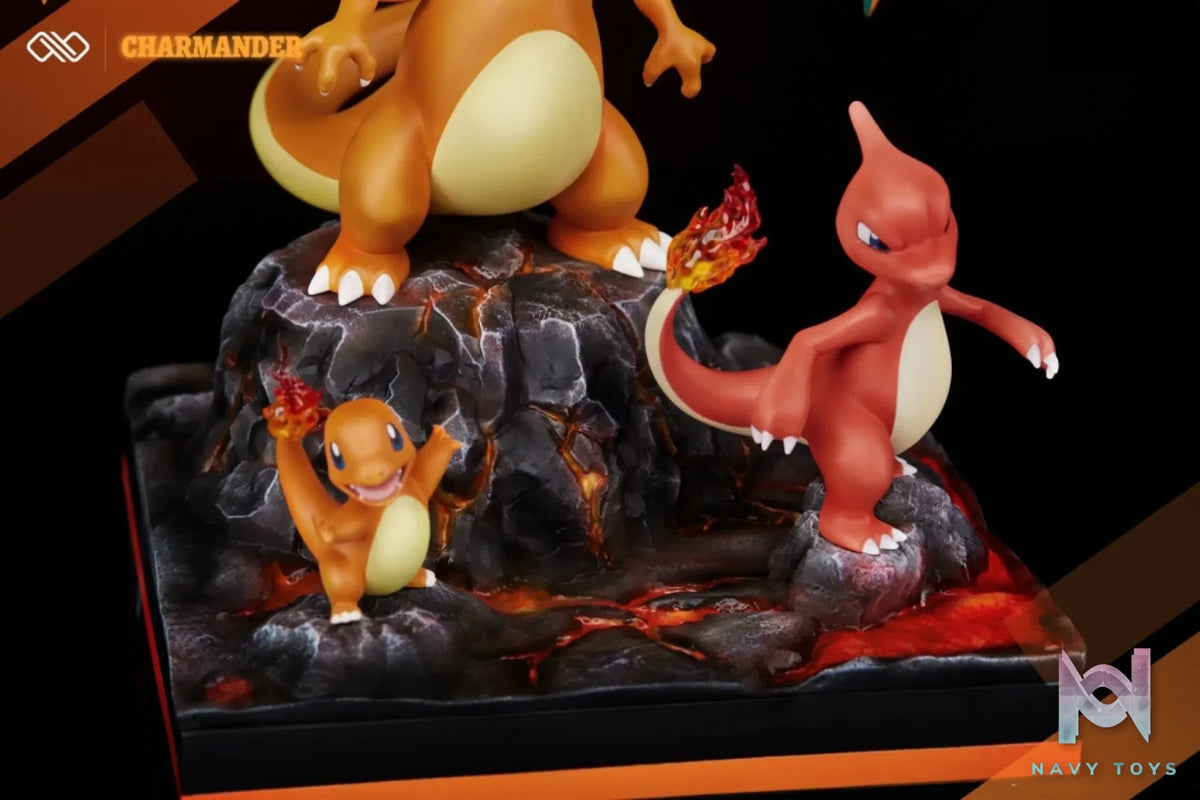 Infinite Studio – Pokémon Charmander evolution group