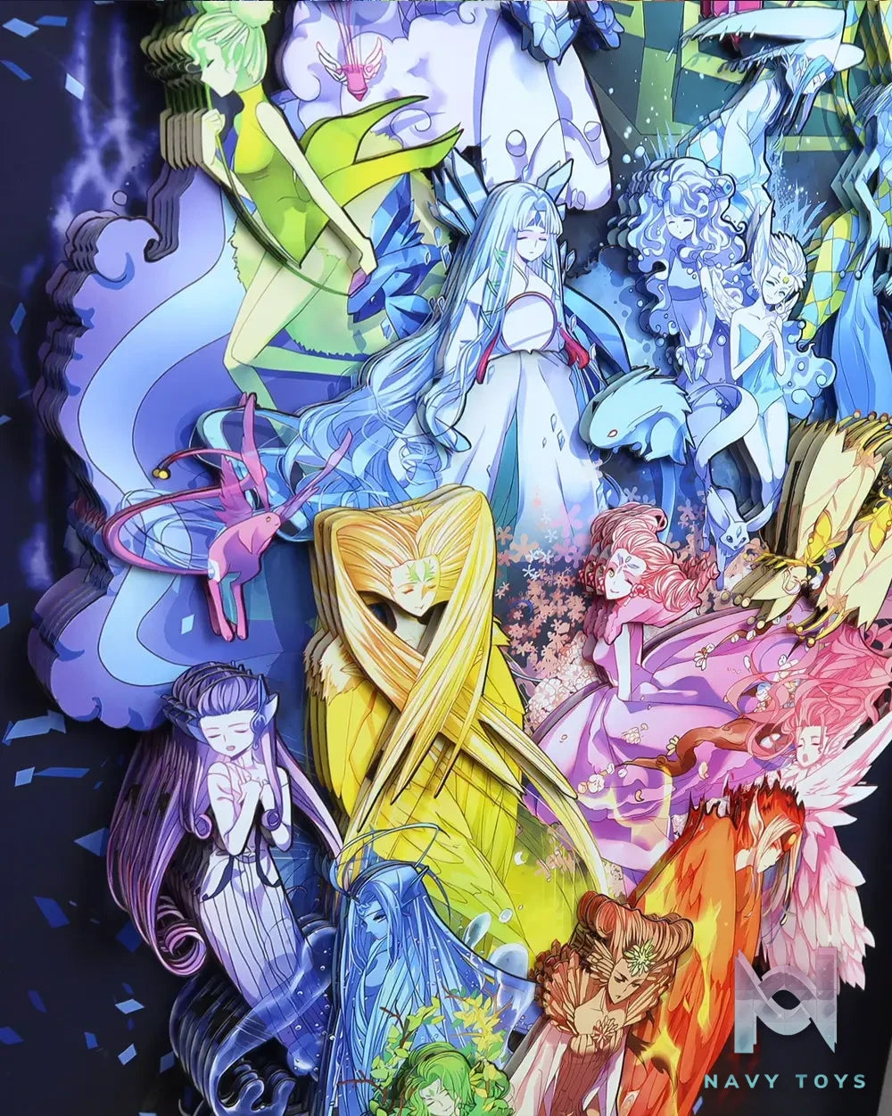 KALA HOME Studio – Cardcaptor Sakura Multiple Characters #04 3D Decorative Painting Cardcaptor Sakura