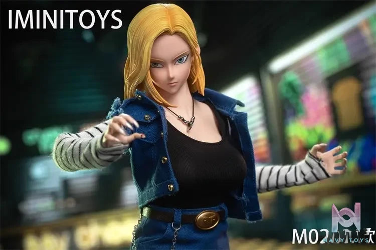 Iminitoys – Dragon Ball M024 1/6 Android 18 clothing accessories package