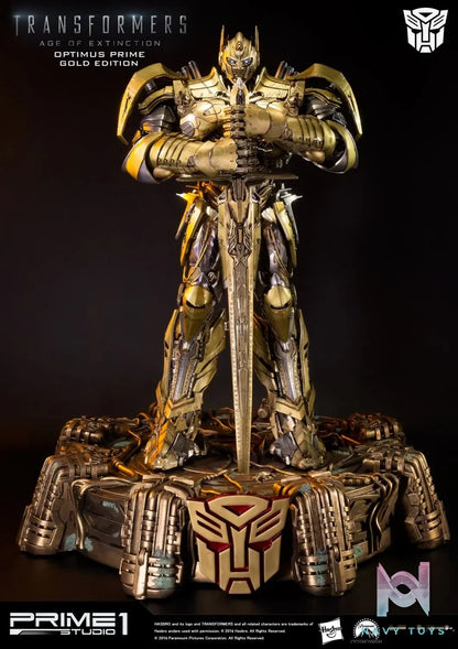 Prime 1 Studio – Museum Masterline Transformers: Age of Extinction (Film) Optimus Prime Knight Edition MMTFM-07 MMTFM-07GL (Licensed)