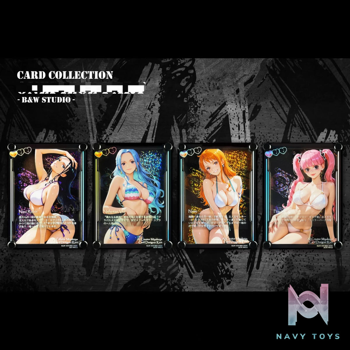 B&W Studio – Card Collection 004 Perona One Piece ACC-004A ACC-004B